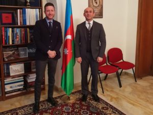 Internazionalizzazione, a Roma Daniele Rossi ha incontrato l’Ambasciatore dell’Azerbaijan Ahmadzada