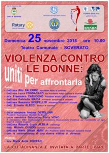 Violenza contro le donne, il 25 novembre manifestazione a Soverato 