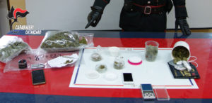 Sorpreso con 125 grammi di marijuana, 22enne di Soverato arrestato