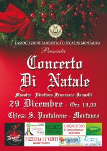 Sabato 29 Dicembre a Montauro il “Concerto di Natale”