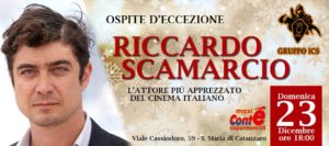 Domenica 23 dicembre Riccardo Scamarcio al MAXI Contè Supermercato