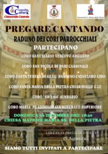 Chiaravalle Centrale, domani il raduno dei cori parrocchiali
