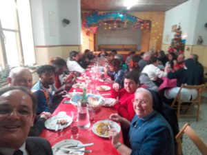 Chiaravalle Centrale, pranzo solidale: “Non amare a parole, ma con i fatti”
