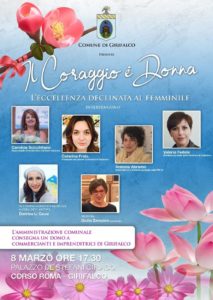 Girifalco – Venerdì 8 marzo l’iniziativa “Il coraggio è donna”