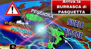 Maltempo: venti intensi con raffiche fino a burrasca forte in Calabria