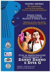 Chiaravalle Centrale, stasera al Teatro Impero Dandy Danno & Diva G