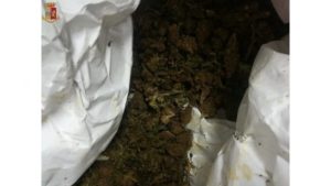 Oltre 300 grammi di marijuana nella ruota di scorta, 32enne arrestato