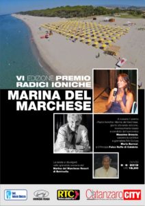 A Botricello la VI Edizione del premio Radici Ioniche “Marina del Marchese”