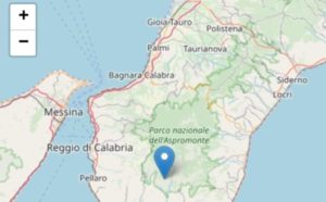 Scossa di terremoto nella notte in Calabria