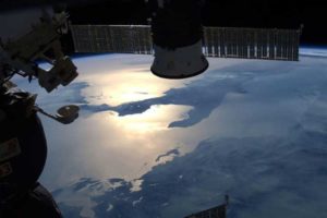La Calabria “Baciata dal sole” in uno scatto dell’astronauta Luca Parmitano