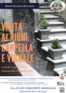 Chiaravalle Centrale, cultura e gastronomia nei rioni Cappella e Vignale