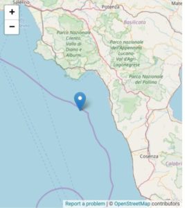 Terremoto sulla costa tirrenica calabrese, aggiornamento