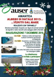Amantea, Albero di Natale 2019 con “orfanielli”