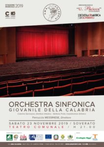 Sabato 23 Novembre Concerto Sinfonico al Teatro comunale di Soverato