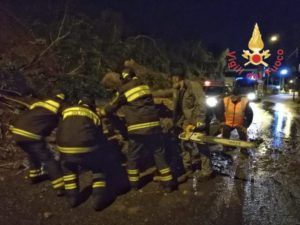 Maltempo in Calabria – Diversi danni per il vento, fiumi ingrossati per pioggia torrenziale