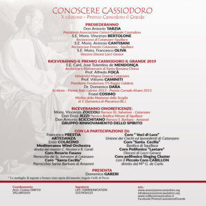 “Premio Cassiodoro il Grande”: stasera la decima edizione al Teatro Politeama di Catanzaro