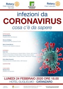 A Catanzaro un incontro su infezioni da Coronavirus “cosa c’è da sapere”