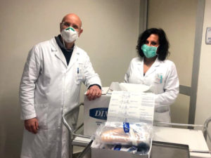 Consegnati 10 caschi respiratori al presidio ospedaliero di Lamezia Terme