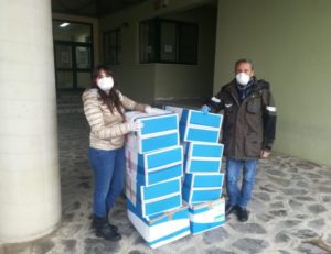 Emergenza Coronavirus: Arpacal dona dispositivi di protezione al G.O.M. di Reggio Calabria
