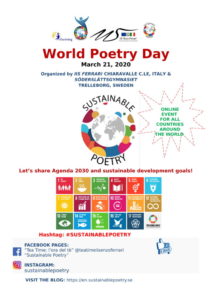 “Giornata Mondiale della Poesia”, evento online al Ferrari di Chiaravalle
