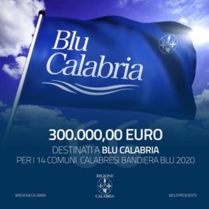 Delibera regionale, 300.000 euro per i 14 Comuni destinatari della Bandiera Blu
