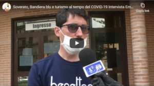 [VIDEO] Soverato, Bandiera blu e turismo al tempo del COVID-19. Intervista a Emanuele Amoruso