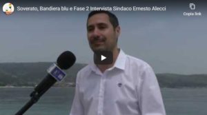 [VIDEO] Soverato – Bandiera blu e Fase 2, intervista al Sindaco Ernesto Alecci