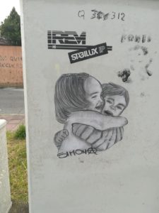Nuovo progetto di street art sulle distanze sociali e l’empatia post pandemia