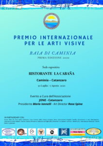 Al via la Prima edizione del Premio Internazionale di Arti Visive “Baia di Caminia”