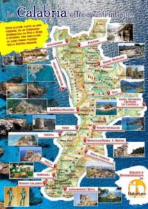Montepaone, l’omaggio di Naturium alla Calabria: mappa in regalo ai turisti