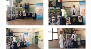 Il Rotary Club di Catanzaro dona erogatori e termoscanner anti Covid-19 a due istituti scolastici cittadini