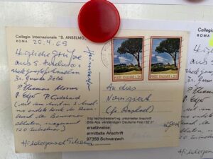 Cartolina arriva da Roma in Germania dopo 51 anni!