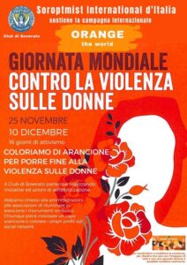 Giornata Mondiale contro la Violenza sulle Donne, le iniziative del Soroptimist di Soverato