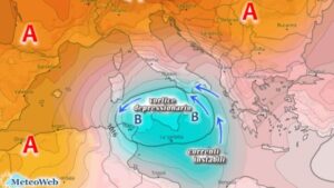 Allerta Meteo: rischio disastri sulla Calabria jonica per severo accanimento di fronti perturbati e nubifragi