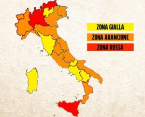 Nuovo Dpcm: Alto Adige, Lombardia e Sicilia in zona rossa. La Calabria resta arancione