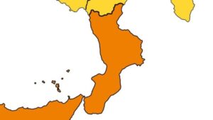 Covid-19, la Calabria a rischio “Zona Arancione” dal 17 al 24 gennaio