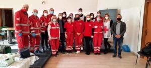 La sede operativa della Croce Rossa di Badolato impegnata con tutti i suoi volontari nell’Emergenza Coronavirus