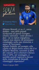 La Nazionale italiana, Mancini e il “sondaggio” su Chiesa e Berardi