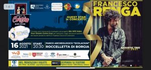 Stasera il concerto di Francesco Renga: l’incasso sarà interamente destinato alla realizzazione del progetto di beneficenza