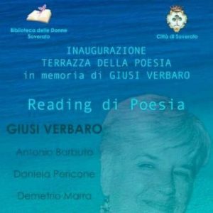 Soverato – Terrazza poesia e Book crossing in ricordo di Giusi Verbaro