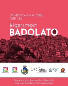 Domenica 10 ottobre meeting regionale e provinciale Igers nel borgo di Badolato