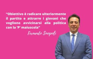 Il sindaco di Centrache Fernando Sinopoli nominato Coordinatore provinciale Catanzaro di “Coraggio Italia”