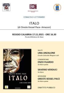 A Reggio Calabria la presentazione di “Italo” un romanzo sul re che ha dato nome all’Italia 3500 anni fa