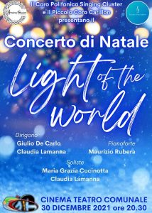 Al Teatro Comunale di Catanzaro il concerto natalizio “Light of the world”