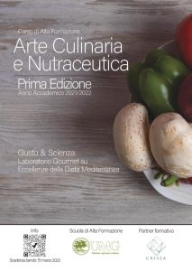Corso di alta formazione in “Arte Culinaria a Nutraceutica” dell’Università “Magna Graecia” di Catanzaro