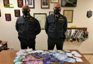 Sequestrate oltre 4mila mascherine FFP2 non conformi alla normativa