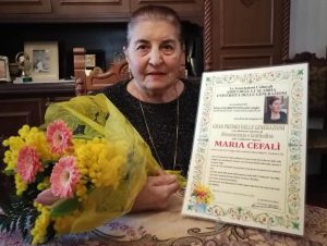 Langhe – Otto Marzo 2022 del “1° Calabrotte Day”: premio a Maria Cefalì di Cortale, sposa del Sud emigrata per amore 56 anni fa