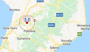 Scossa di terremoto in Calabria