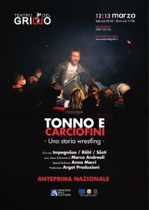 Il 12 e 13 Marzo al Teatro del Grillo di Soverato in scena “Tonno e carciofini”