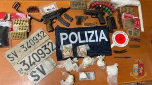 Armi e droga sequestrati dalla Polizia nelle Preserre